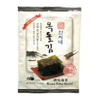 Dobro ukus Korejski pečeni listovi morskih tragova, užina i lagani slani, veliki listovi, gim 김 nori