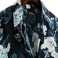 Havajska majica za muškarce Clearence Muns Fashion Etnic kratki rukav Ležerna štamparija Havajska majica