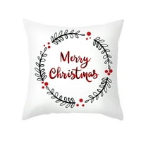Božić 45x jastučna futrola Xmas bacanje jastuka Cover Home Decoration