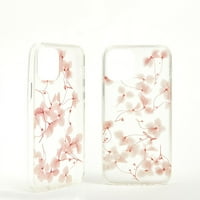 Toyella kineski stil prozirnog cvijeta zaštitna futrola ružičasta iphone 11pro