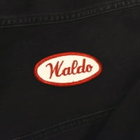Mehanička majica Waldo Shop iz vezena SEW Gvožđe na Applique Name Oznaka Uniform dodatna oprema