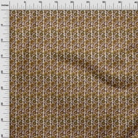 Onuone viskozne šifon tkanina od lišća i cvjetnog bloka Ispis tkanine bty wide