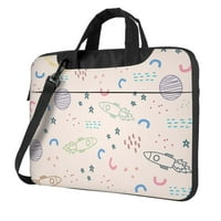 Spaceship Doodle torba za laptop, laptop ili tablet, poslovna casual bager za laptop