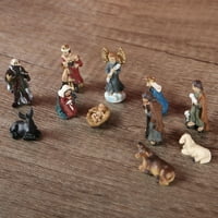 Porodična rođenje figurice Rođenje religioznog ukrasa za ukrašavanje stola