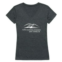 Kalifornijski državni univerzitet San Marcos Cougars Womens Institucionalna majica Tee