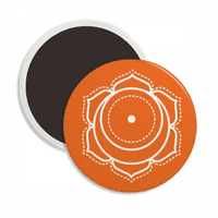 Totem uzorak krug simbol cvjetni okrugli ceroks frižider magnet zadržava ukrašavanje