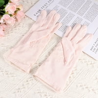 HOMEMAXS ružičaste rukavice pune poklopce dodirni ekran Mitten Modni čipkavice Rukavice Ljetna krema