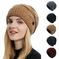 Unizirani šešir mi u boji zadebljanje jesenji zimski vjetar topli šešir za vanjsku tipku za držanje