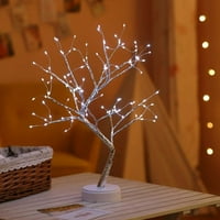 Drvo breze sa lampicama Fairy Svjetla, osvijetljena stabla za kućni vjenčani zabava Božić