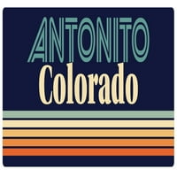 Antonito Colorado Frižider Magnet Retro Design