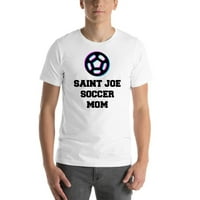 Tri ikona Saint Joe Soccer mama kratkih rukava pamučna majica po nedefiniranim poklonima