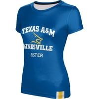 Ženska plava Teksas A & M Kingsville Javelinas Sestro Majica