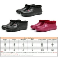 Sanviglor Womens Mens kišne čizme Lagane vrt cipele Otporne na klizanje vodootporno radno sredstvo otporno