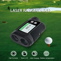 Teleskop laserski dometfinder punjivi LCD laserski raspon udaljenosti metar za golf lov sport