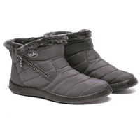 Eloshman ženski čizme za gležnjeve snijega bočni patent zatvarač na otvorenom planinarenje cipela