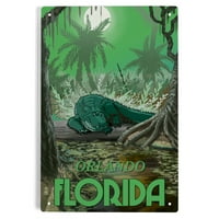Orlando, Florida, aligator u močvari