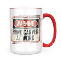 Neonblond upozorenje Kone Carver na poslu Vintage Fun Potpise za posao Poklon za kafe ljubitelje čaja