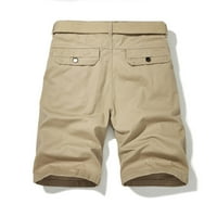 CLLIOS muške kratke hlače opuštene fit multi džepove kratke hlače Radne vojne kratke hlače Atletski