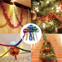 Tukinala Božićna dekoracija drvca Sklopivi božićna metalna žica umjetna božićna stablo sa božićnim ukrasima