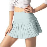 Flowy Atletski kratke hlače za ženske teniske kratke hlače Djevojke 2-u- Dvostruki sloj Brzi sušenje