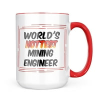 Neonblond Worlds Hottest rudarsko inženjer Poklon za ljubitelje čaja za kavu