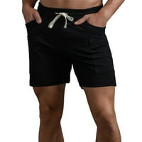 Muški kratke hlače Ljeto u boji Velike džepove Hlače Pocket CrckString Labavi sportovi Pokretanje ravnih