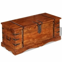 Salf Storage CSKacia Drveni pokrivač BO sa bočnim ručkama Drveni prtljažnik za spavanje, ormar, ormar,