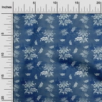 Onuone pamučna kambrska plava tkanina cvjetna i haljina materijal tkanina za ispis tkanina sa dvorištem