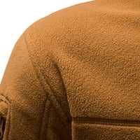Muška modna poslovna čvrsto multi džepna kapuljača za slobodno vrijeme, velika patentna jakna Muške