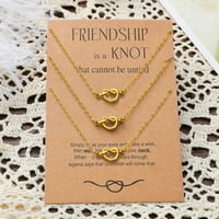 Dobar prijatelj Dobre ogrlice za sestru zauvijek vole čvor koji odgovaraju ogrlicu za prijateljstvo