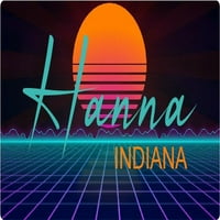 Hanna Indiana Frižider Magnet Retro Neon Dizajn