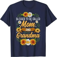 Drvo blagoslovljeno da će se zvati mama i baka majica slatka suncokret majica
