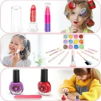 Dječji komplet za čišćenje za djevojčice koji se mogu pratiti šminkasta igračka sa pravom kozmetičkom