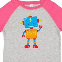 Inktastični slatki robot, šareni robot, smiješni robot, robotics poklon dječaka majica malih majica