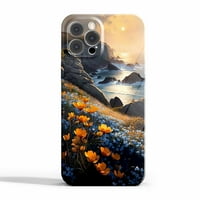 California Central Coast futrola kompatibilna sa iPhone Pro, estetskom umjetničkom dizajnu Potpuno zaštitni