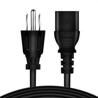 OMILIK 6FT UL popisan AC u utičnicu kabela utičnica kabela Kompatibilan sa QF PBX-71100BTL prenosivom Bluetooth zabavom AC120 240V 60 50Hz AC ulazni kabel