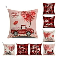 Valentines jastuk za nošenje otporno na habanje Dodajte atmosfere FLA dekorativni jastuk za jastuk za