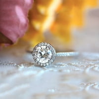 Keusn Ženski nakit elegantni dragulji ljubavni prstenski ukrasi ukrasi w