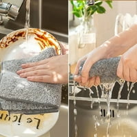 Krup za čišćenje kućnog kućnog kuhinjskog krpa zadebljano upijajuće fino vlakno ručnik ručnika B 25x25