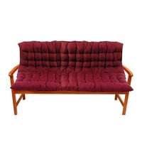 Mekani vrtni jastuk sa stražnjim stolicama Sklopivi jastuk unutarnji i vanjski stolica MAT-1Mx1,5m-crvena