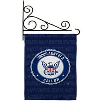 Ponosna zastava vrta tent mornar Set mornarice oružanih snaga X18. Dvostrane ukrasne vertikalne zastave