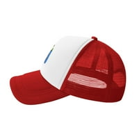 Muške i žene Unise jedinstveni otisak sa princezom Bubblegum Logo Podesiva kapa za bejzbol traper crvena