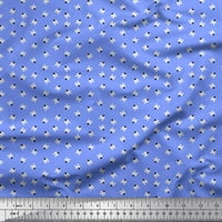 Soimoi pamučna kambrska tkaninska tkanina križa mali motiv mliming za pljusak šivaći tkaninski dvorište