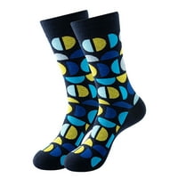 Ediodpoh Print čarape za žene Djevojke Geometrijski print Šareni uzorak Novost simpatične ženske čarape