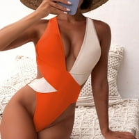 Žene kupaći kostimi za kupanje za žene Modni ženski patchwork kupaći kostimi Bikini CrossBlock kupaći