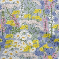 Onuone Rayon ružičasta tkanina azijska cvjetna botanička cvjetna haljina materijala od tkanine za ispis
