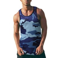 Akiihool tenk vrhovi muški muški grafički tenkovi ljetne plažne modne rezervoare