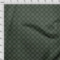 Onuone organski pamučni poplin Twill tkanina oblika geometrijskog Sashiko Ispis tkanina od dvorišta