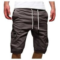 Teretne hlače Muške ljetne casual plus veličine Višestruki džepni alat Sportske kratke hlače pet bodova