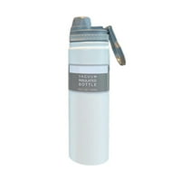 Izolacija vakuulat boce vode lagana lagana kaša za svakodnevnu upotrebu kod kuće i radom Bijela 530ml
